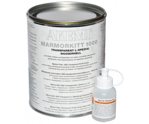 AKEMI KLEJ MARMORKITT 1000 WASSERHELL L-SPEZIAL  900ml KRYSTALICZNY 